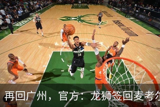 再回广州，官方：龙狮签回麦考尔；上赛季效力于广东